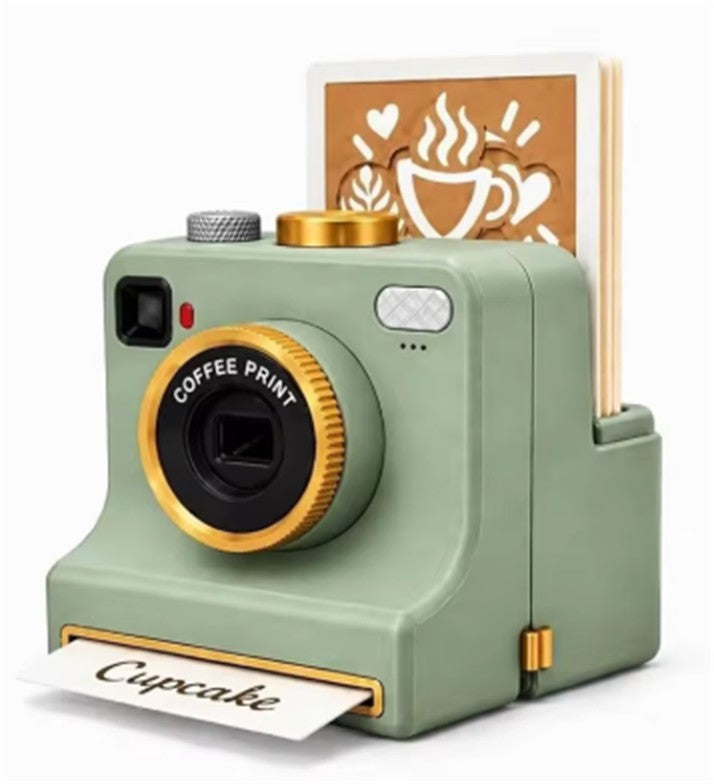 Latte Art Camera verde salvia